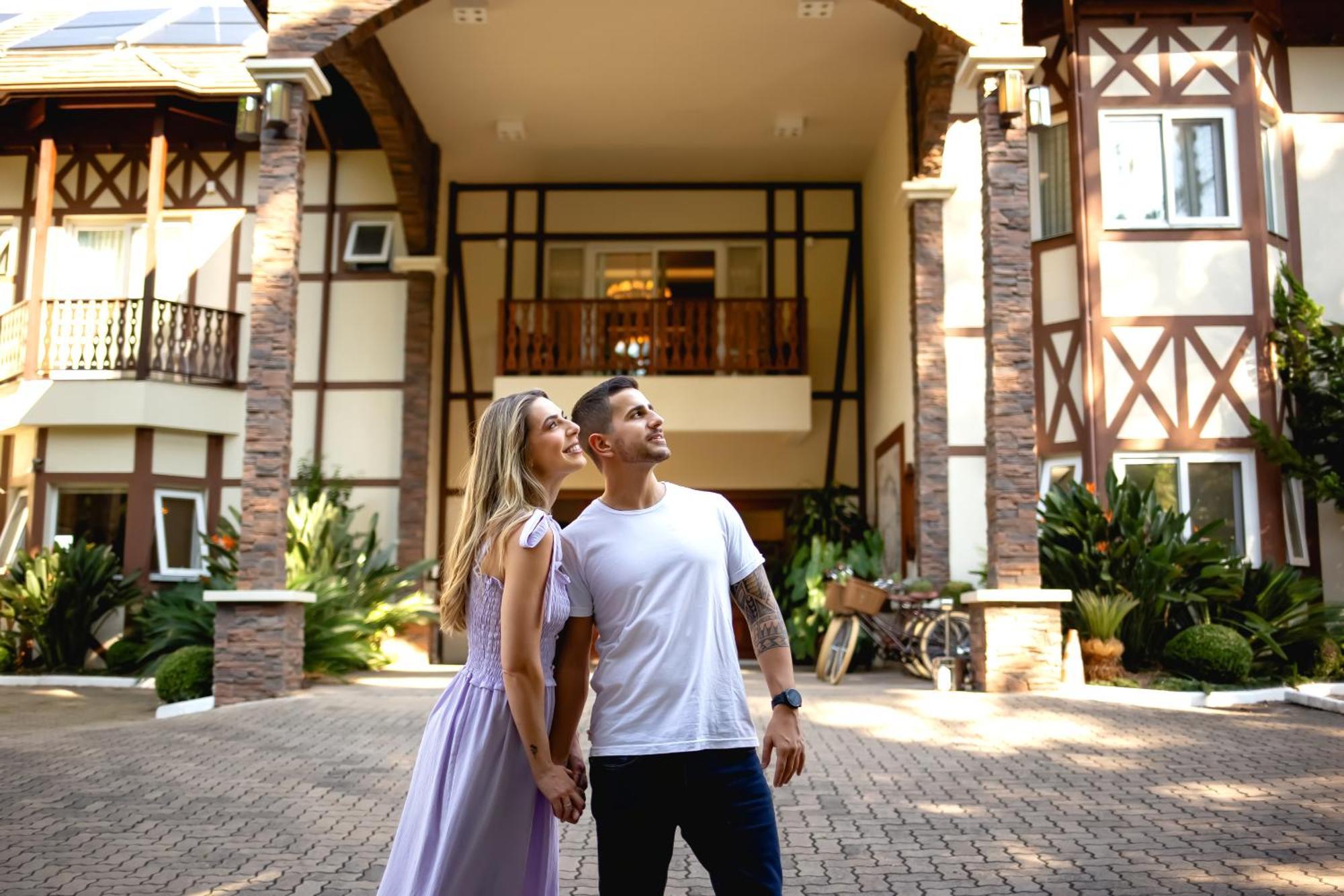 Hotel Jardins Da Colina Nova Petropolis Luaran gambar